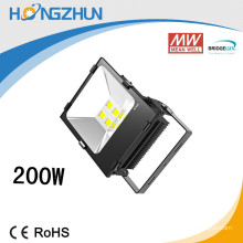 High aluminum floodlight garden 200w waterproof with ip65 Brideglux chip